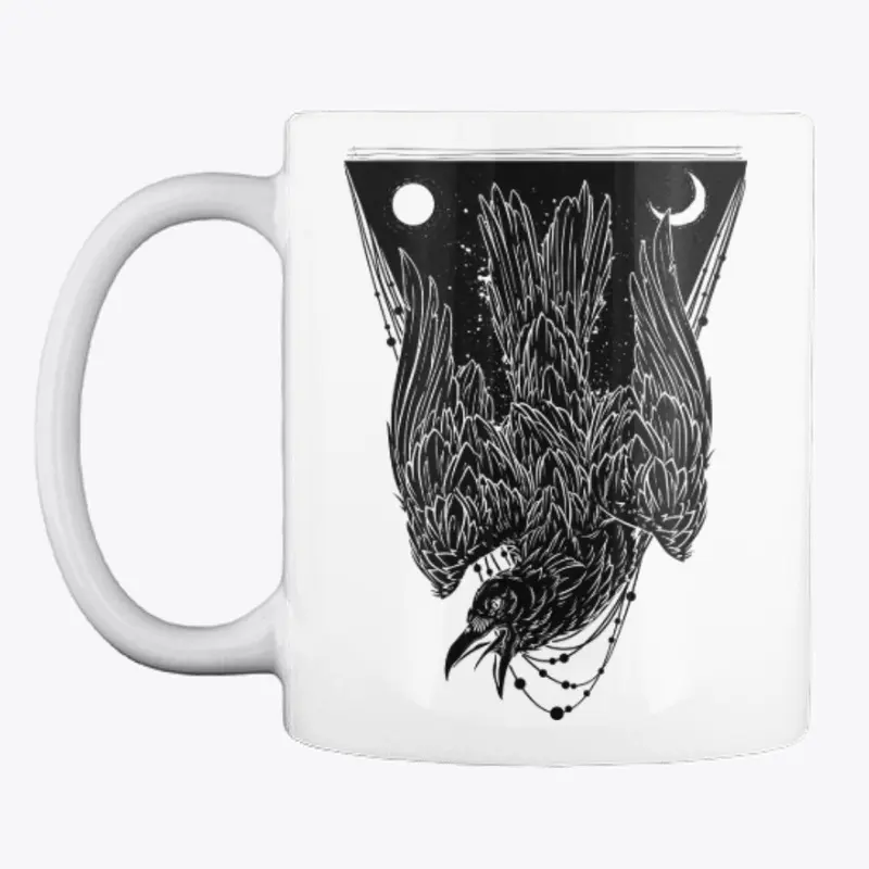 Black Crow Coffee Mug