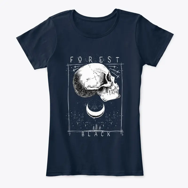 Forest Black ( Skull )